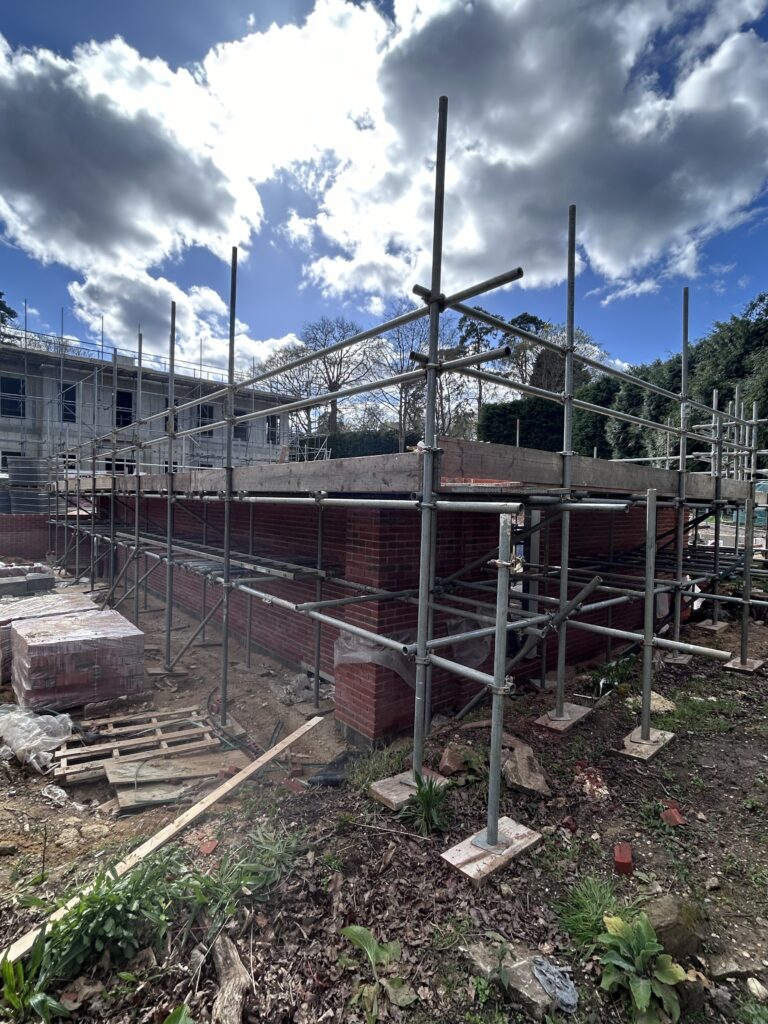 New Build Scaffolding